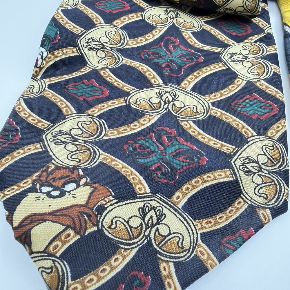 VTG‎ NWOT Looney Tunes Mania Set Of Neckties 1995/1996 - Picture 5 of 13